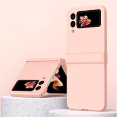 For Samsung Galaxy Z Flip3 5G Hinge Flip Phone Case(Pink)