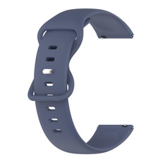 For Garmin Forerunner 645 20mm Solid Color Silicone Watch Band(Rock Cyan)