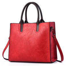 TFZ 1005 Vintage Commute Square Handbags(Red)