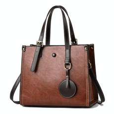 1688 Multifunctional Vintage Ladies Handbag(Caramel Colour)