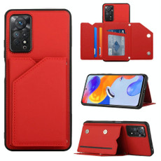 For Xiaomi Redmi Note 11 Pro Global Skin Feel PU + TPU + PC Phone Case(Red)