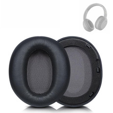 2 PCS Headset Earmuffs Sponge Cover for Edifier W820nb,Style: Titanium Gray