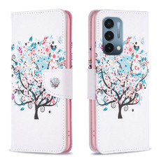 For OnePlus Nord N200 5G Drawing Pattern Leather Phone Case(Tree)