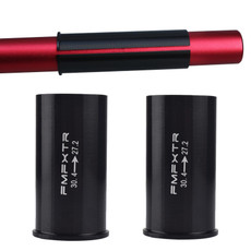 2 PCS FMFXTR Bicycle Seat Tube Reducer Sleeve Conversion Sleeve, Specification: 30.4mm To 27.2mm