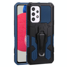 For Samsung Galaxy A53 5G Armor Warrior Shockproof PC + TPU Phone Case(Royal Blue)