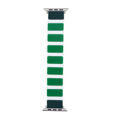Silicone Splicing Watch Band For Apple Watch Ultra 49mm&Watch Ultra 2 49mm / Series 9&8&7 45mm / SE 3&SE 2&6&SE&5&4 44mm / 3&2&1 42mm(9)