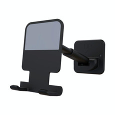 CCT11 Wall Paste Mobile Phone Bracket Foldable Lift Bathroom Kitchen Wall Bracket (Black)