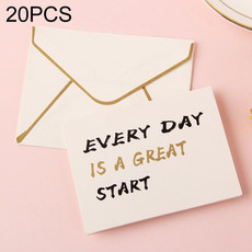 20 PCS 3D Holiday Blessing And Thanksgiving Card with Envelope(Every Day)