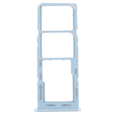 For Samsung Galaxy A13 5G SM-A136 Original SIM Card Tray + SIM Card Tray + Micro SD card tray (Blue)