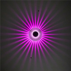 LED Aluminum Aisle Light Sunflower Leisure And Entertainment Place Decorative Light, Power source: Invisible Installation 1W(Purple)