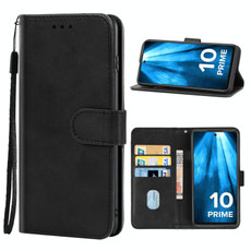 For Xiaomi Redmi 10 Prime 2022 Leather Phone Case(Black)