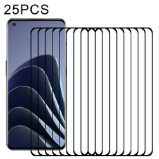25 PCS 3D Curved Edge Full Screen Tempered Glass Film For OnePlus 10 Pro(Black)