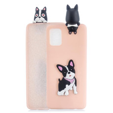 For Samsung Galaxy A53 5G Shockproof 3D Lying Cartoon TPU Phone Case(Cute Dog) For Samsung Galaxy A53 5G Shockproof 3D Lying Cartoon TPU Phone Case(Cute Dog)
