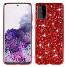 For Samsung Galaxy A53 5G Glitter Powder Shockproof TPU Phone Case(Red) For Samsung Galaxy A53 5G Glitter Powder Shockproof TPU Phone Case(Red)