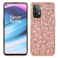 For Samsung Galaxy A23 Glitter Powder Shockproof TPU Phone Case(Rose Gold)