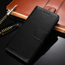 For OPPO Realme C21Y Crystal Texture Leather Phone Case(Black)
