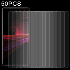 50 PCS 0.26mm 9H 2.5D Tempered Glass Film For Sony Xperia 1 IV