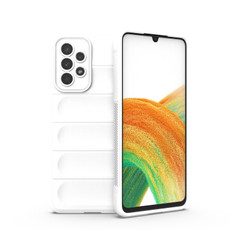 For Samsung Galaxy A33 5G Magic Shield TPU + Flannel Phone Case(White) For Samsung Galaxy A33 5G Magic Shield TPU + Flannel Phone Case(White)