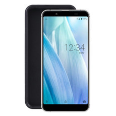 TPU Phone Case For Sharp Aquos Sense 3 Basic(Black)