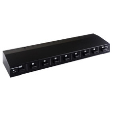 100W 2 In 8 Out Power Amplifier Loudspeaker Box Switcher