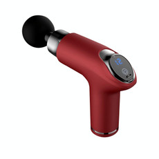 PS818 Variable Speed Vibrating Mini Muscle Fascia Relax Massager, Specification: 12 Gear (Red)