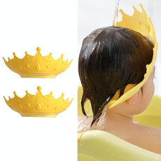 2 PCS Baby Shampoo Waterproof Adjustable Ear Guards(Lemon Yellow)