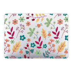 ENKAY Flower Series Pattern Laotop Protective Crystal Case For MacBook Pro 13.3 inch A1706 / A1708 / A1989 / A2159(Spring)