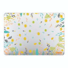 ENKAY Flower Series Pattern Laotop Protective Crystal Case For MacBook Pro 15.4 inch A1707 / A1990(Dandelion)