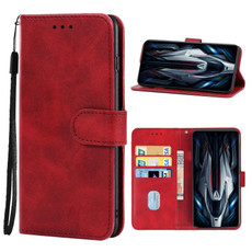 Leather Phone Case For Xiaomi Redmi K50 Gaming(Red)