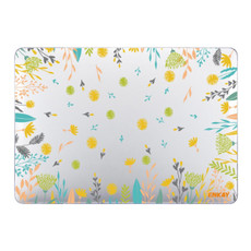 ENKAY Flower Series Pattern Laotop Protective Crystal Case For MacBook Pro 14.2 inch A2442 (2021)(Dandelion)