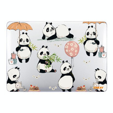 ENKAY Animal Series Pattern Laotop Protective Crystal Case For MacBook Pro 14.2 inch A2442 2021/A2779 2023(Panda)