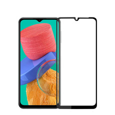 For Samsung Galaxy M33 5G MOFI 9H 2.5D Full Screen Tempered Glass Film(Black)