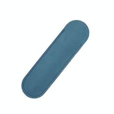 Single Pen Bag Handmade Line Pen Holder, Size: Large(Blue)