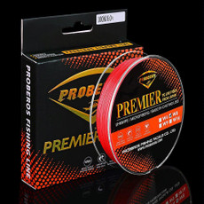 PROBEROS 8 Edited 100M Majestic Horse Fish Line, Line number: 1.0 / 15LB(Red)