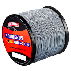 PROBEROS 4 Edited 300M Fish Line, Line number: 1.5 / 20LB(Grey)