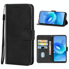 For OPPO A95 5G Leather Phone Case(Black) For OPPO A95 5G Leather Phone Case(Black)