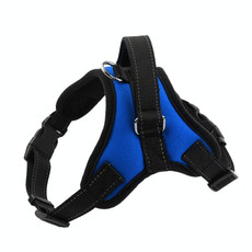 K9 Dog Adjustable Chest Strap, Size: XL(Blue)