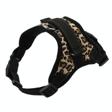K9 Dog Adjustable Chest Strap, Size: XL(Leopard)