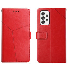 For Samsung Galaxy A23 4G Y Stitching Horizontal Flip Leather Phone Case(Red) For Samsung Galaxy A23 4G Y Stitching Horizontal Flip Leather Phone Case(Red)