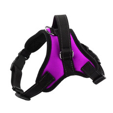 K9 Dog Adjustable Chest Strap, Size: L(Purple)