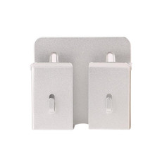 SD-050 Wall Aluminum Alloy Mobile Phone Holder(Silver)