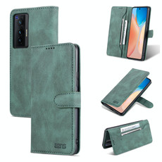 For vivo X70 Pro AZNS Dream II Skin Feel Horizontal Flip Leather Case(Green)