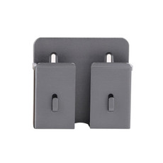 SD-050 Wall Aluminum Alloy Mobile Phone Holder(Deep Gray)