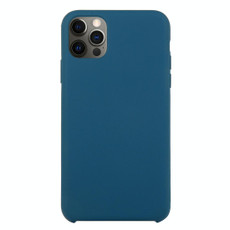 For iPhone 12 Pro Max Solid Silicone Phone Case(Xingyu Blue)