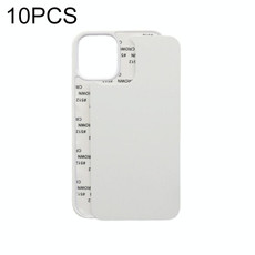 10 PCS 2D Blank Sublimation Phone Case For iPhone 6 & 6s(White)