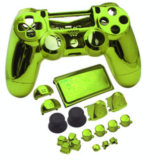 Electroplated Protective Case For PS4 Slim(Green)