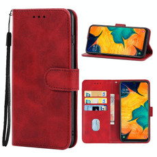 For Samsung Galaxy A30 / A20 / M10s Leather Phone Case(Red) For Samsung Galaxy A30 / A20 / M10s Leather Phone Case(Red)
