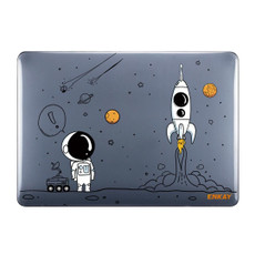 ENKAY Spaceman Pattern Laotop Protective Crystal Case for MacBook Pro 13.3 inch A2251 / A2289 / A2338 2020(Spaceman No.1)