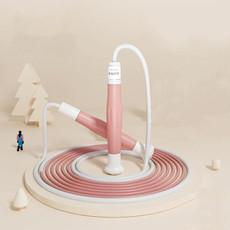 2 PCS Children Sectional Sand Type Skipping Rope, Length: 3.0m (Pink)