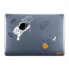 ENKAY Spaceman Pattern Laotop Protective Crystal Case for MacBook Pro 15.4 inch A1707 / A1990(Spaceman No.2)